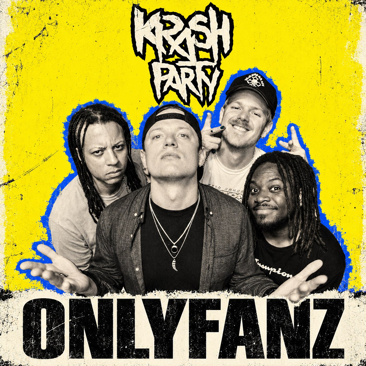 OnlyFanz single artwork featuring Krash Party